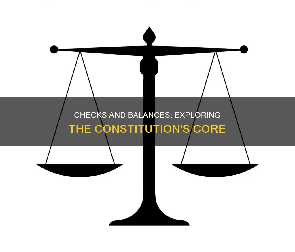 which section of the constitution talks about checks and balances