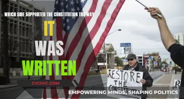 The Constitution: Who Backed the Original Text?