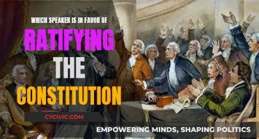 Federalist Speakers: Constitution Ratification Supporters