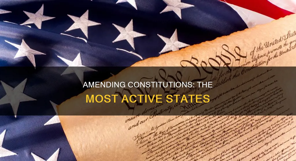 which state has amended its constitution the most