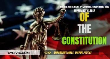The Supreme Court's Power: Understanding the Supremacy Clause