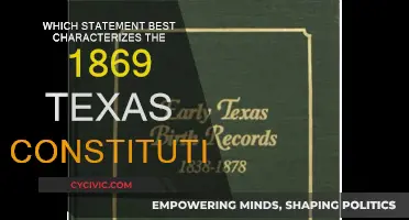 Texas Constitution of 1869: A Bold Statement of Radical Reform