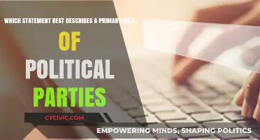 Political Parties' Core Function: Shaping Policies and Representing Citizens' Interests