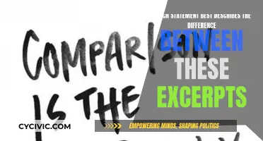 Understanding Differences in Excerpts Through Comparative Analysis
