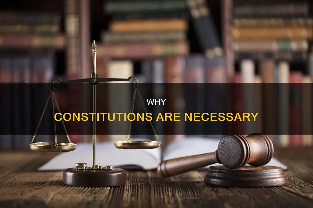 which statement best describes why constitutions are needed jiskha