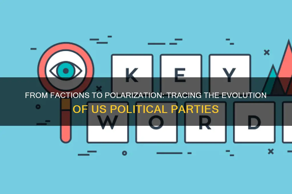 which statement best summarizes the evolution of us political parties