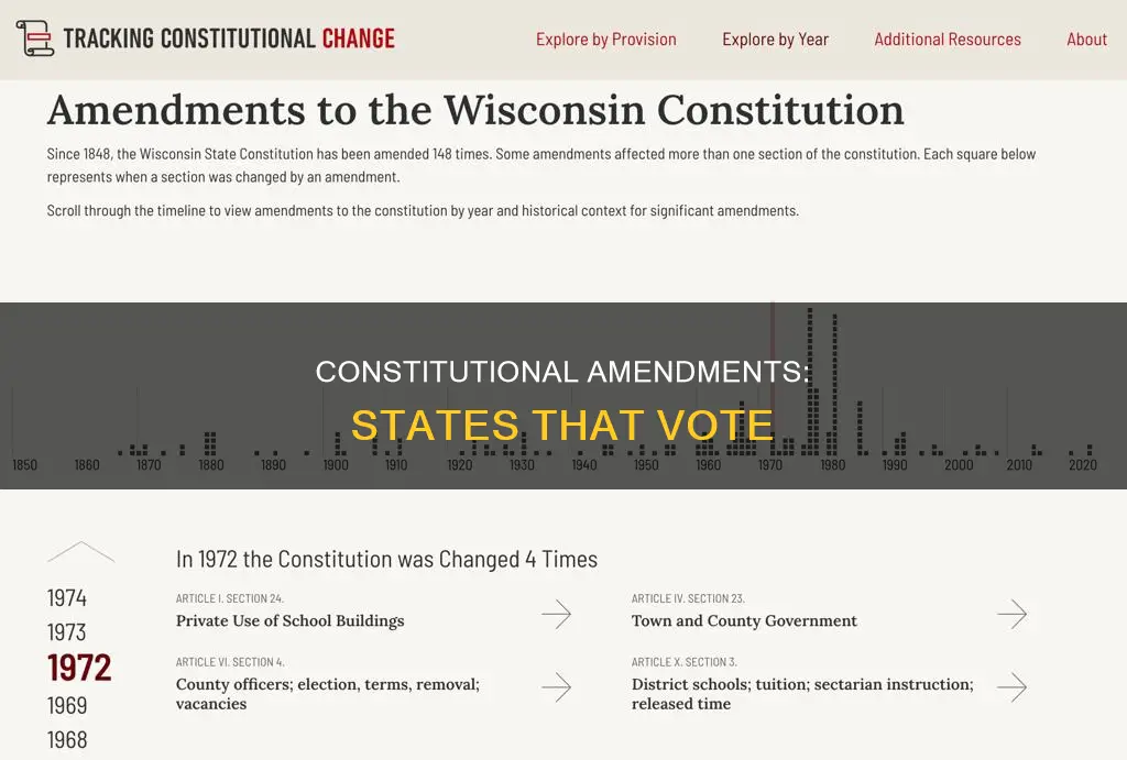 which states vote on constitutional amendments