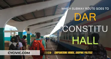 Finding the Best Subway Route to DAR Constitution Hall