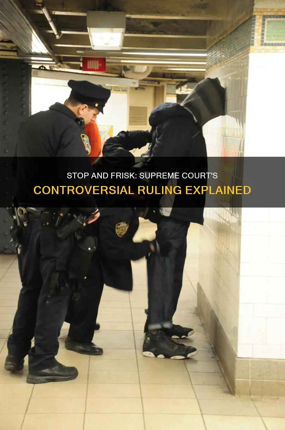 which supreme court ruling declared stop and frisk constitutional