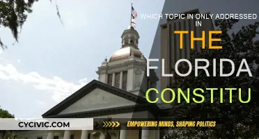 Florida's Unique Constitution: Topics Only Found in Sunshine State