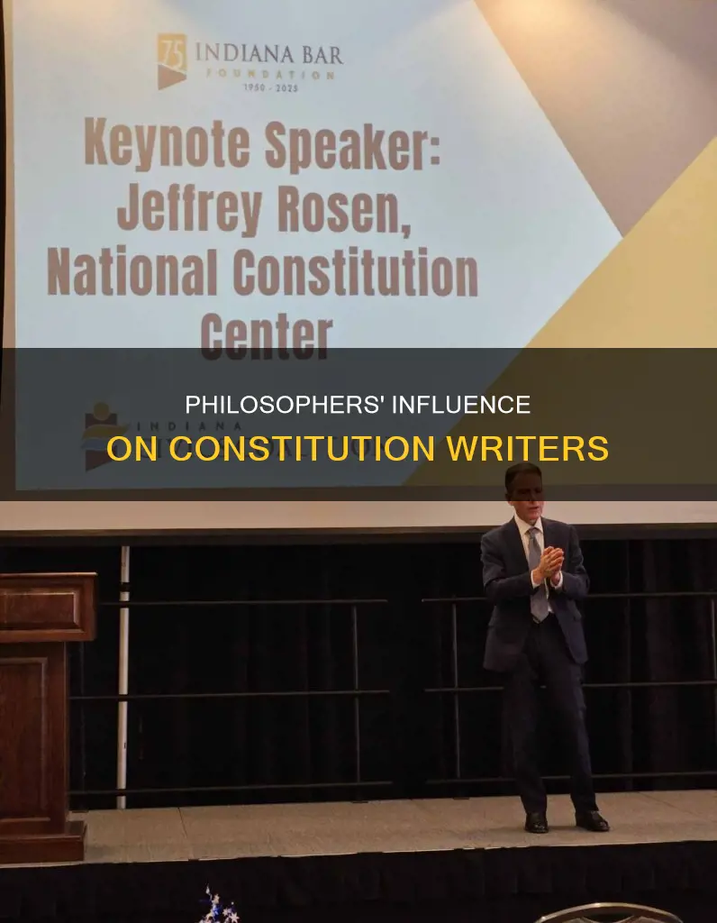 which two philosophers inspired the writers of the constitution