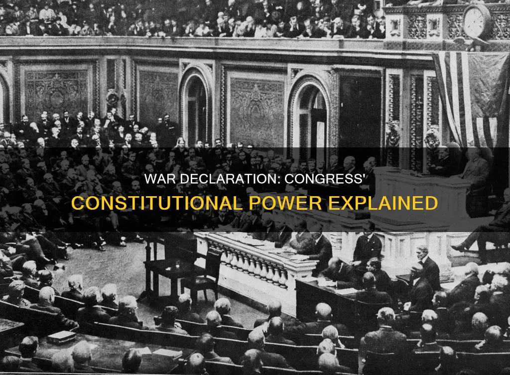 which type of constitutional power allows congress to declare war