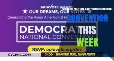 Which US Political Party Hosted Its National Convention This Week?