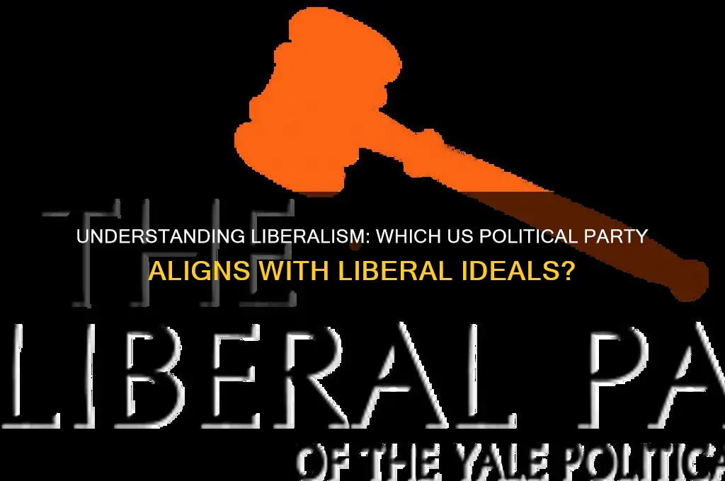 which us political party is liberal