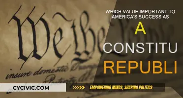 Constitutional Republic: America's Success Built on Values