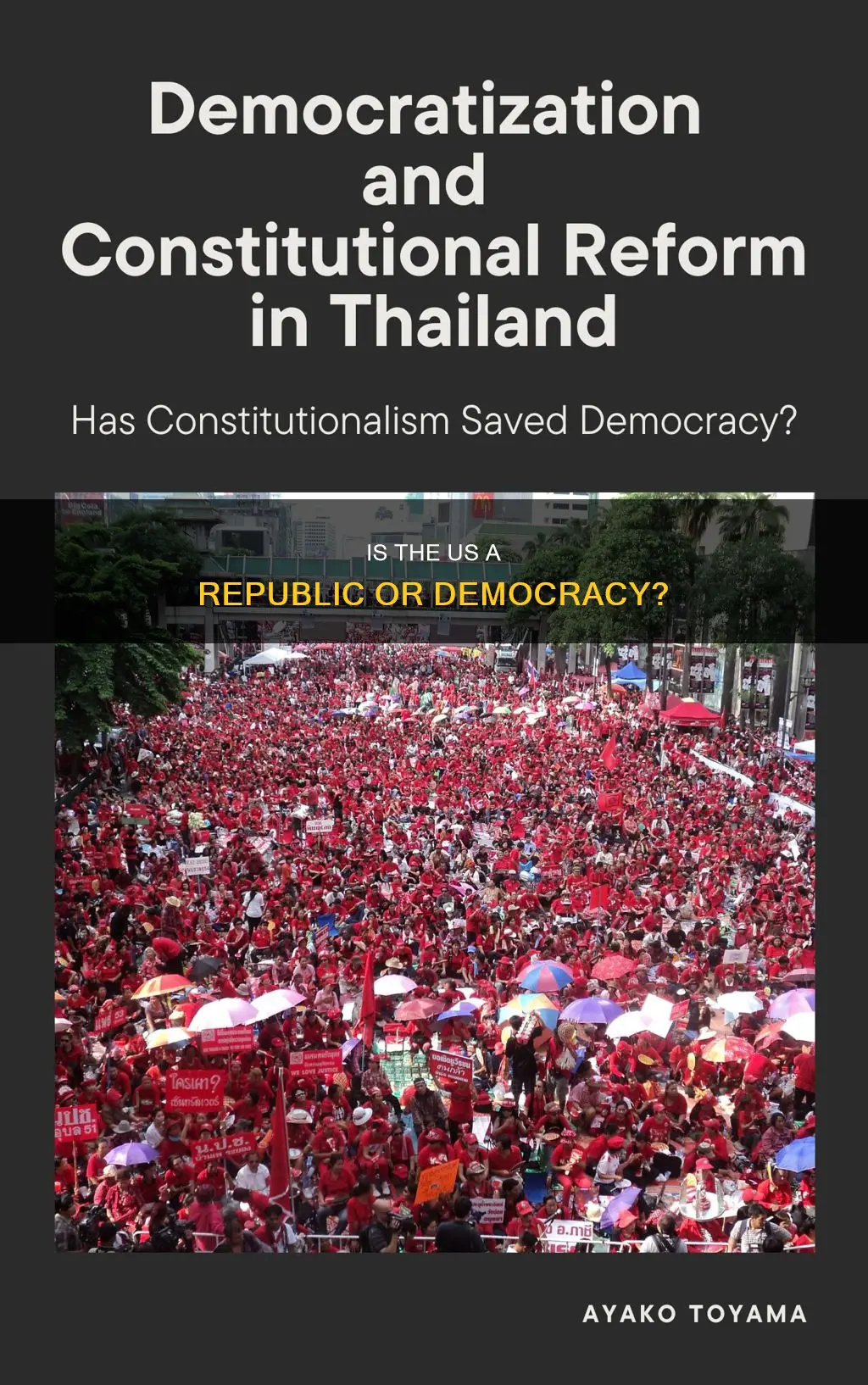 which word is in the constitution republic or democracy