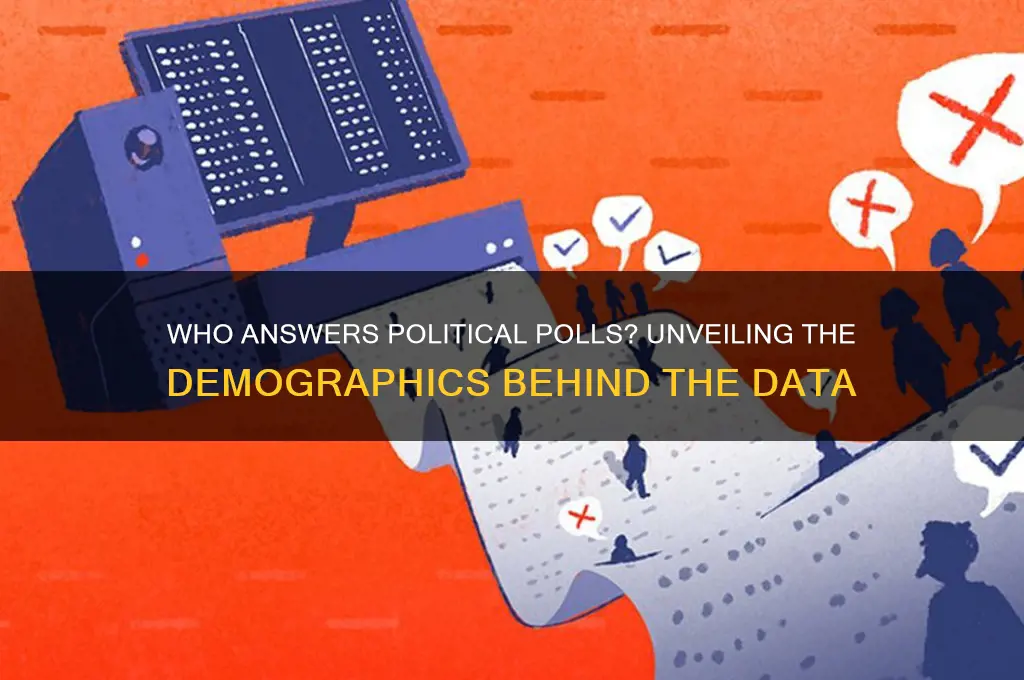 who actually answers political polls