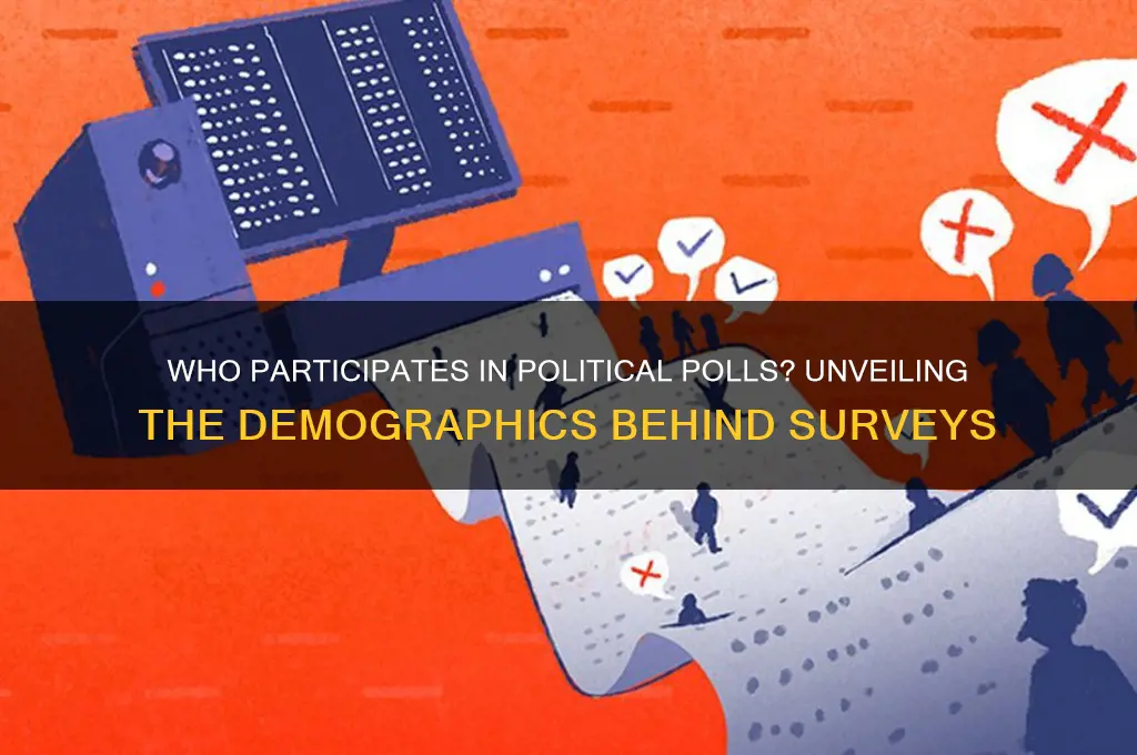 who actually takes political polls