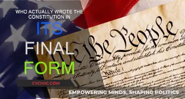 The Constitution's Final Form: Who Wrote It?