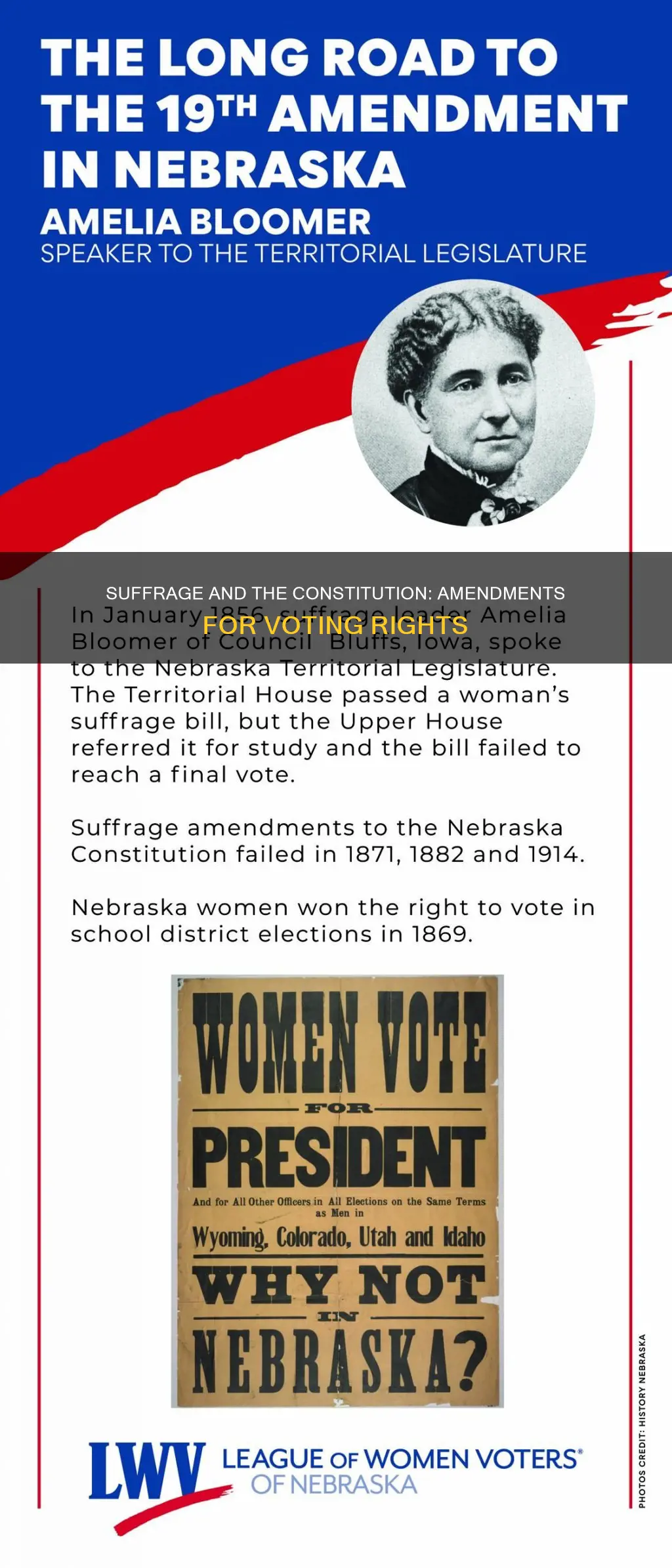 who addresses suffrage in constitution amendments