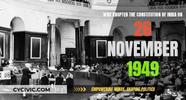 Who Adopted India's Constitution?