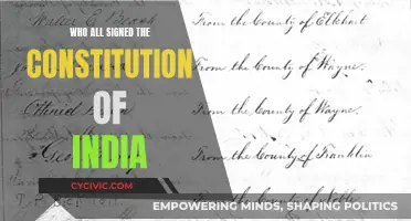 Signatories of India's Constitution: A Historical Overview