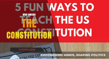 The Constitution: Who Has the Power to Amend?
