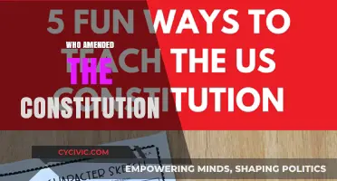 The Constitution's Evolution: Amendments and Their Authors