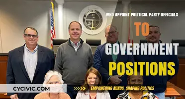 How Political Party Leaders Assign Officials to Government Roles