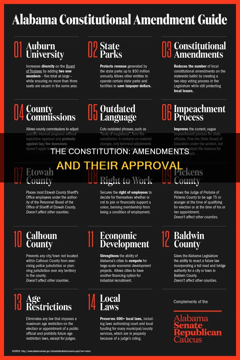 who approved the amendments to the constitution