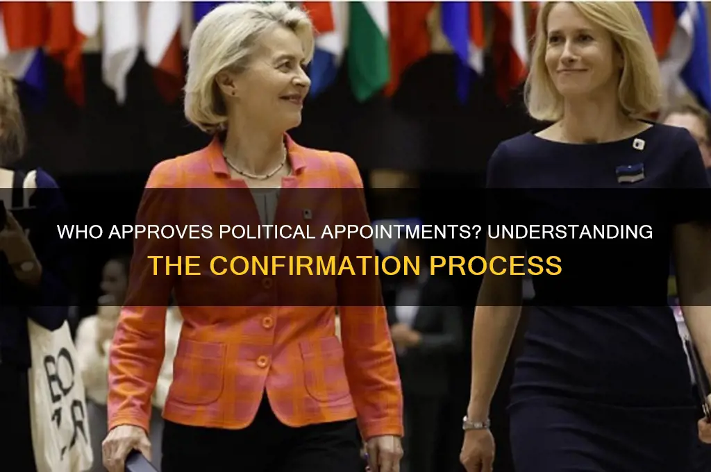 who approves political appointments