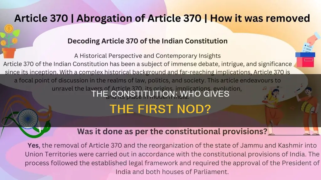 who approves the constitution first