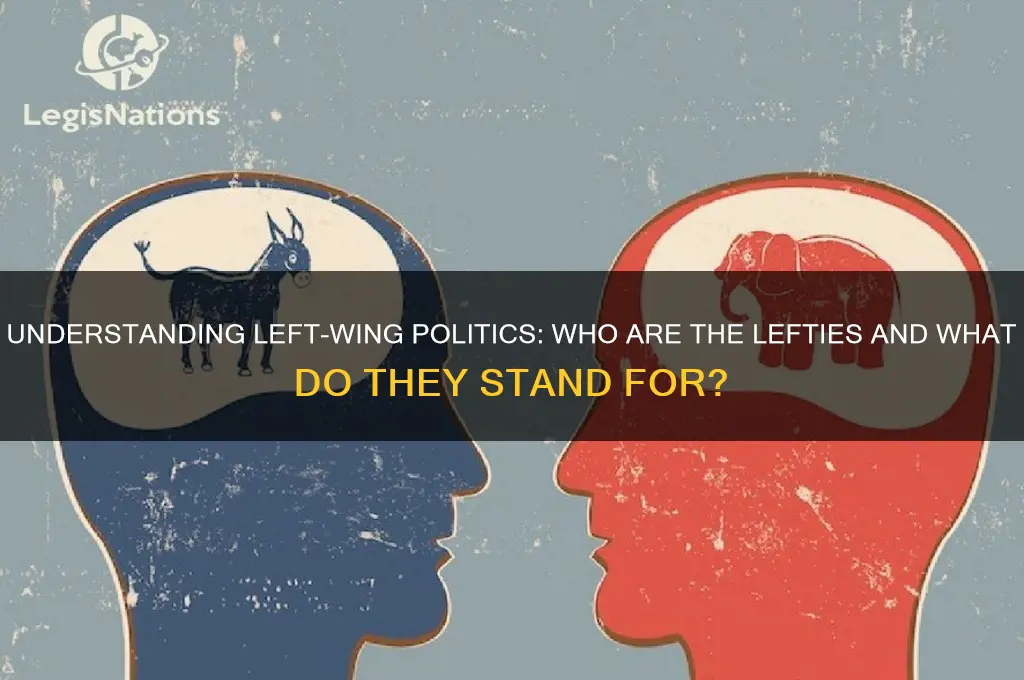 who are lefties in politics