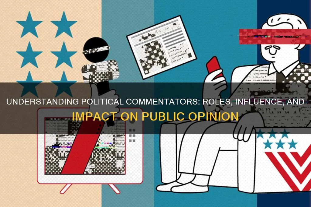 who are political commentators