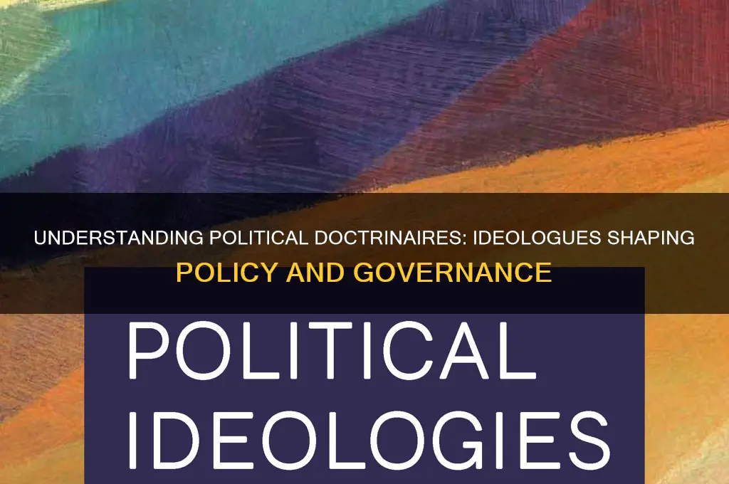 who are political doctrinaires
