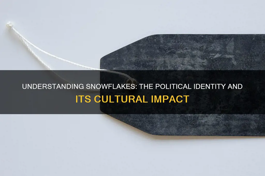 who are snowflakes in politics