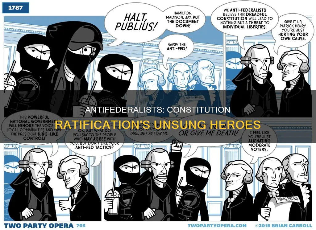 who are the antifederalists in the ratification of the constitution