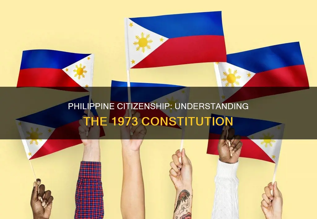 who are the citizens of the philippines under 1973 constitution