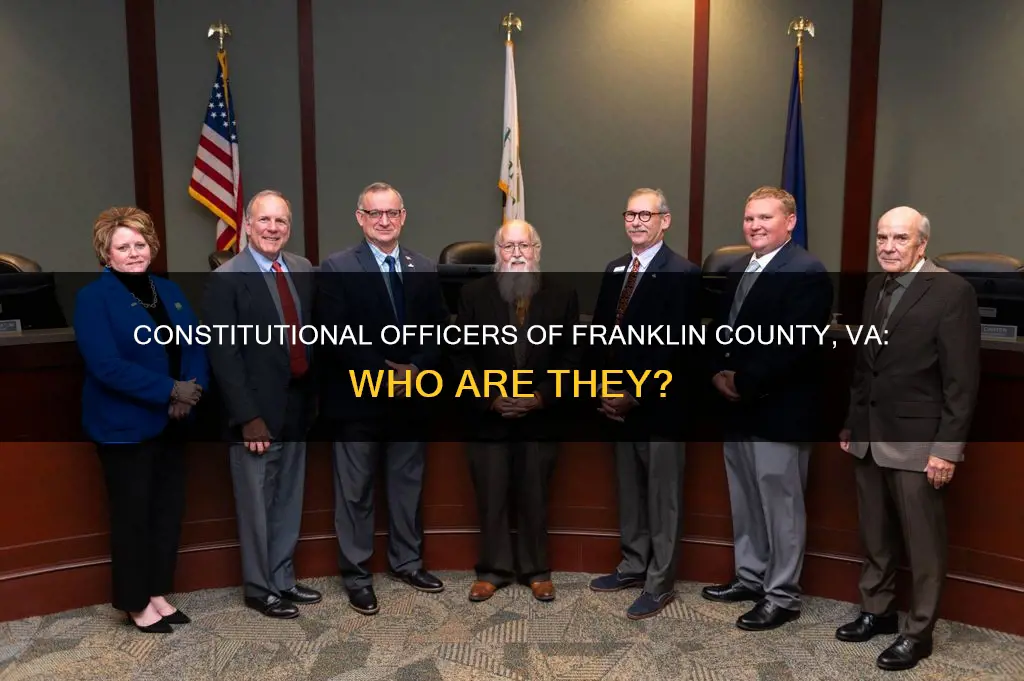 who are the constitutional officers of franklin county va