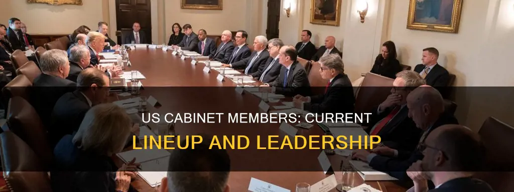 who are the current members of the us cabinet