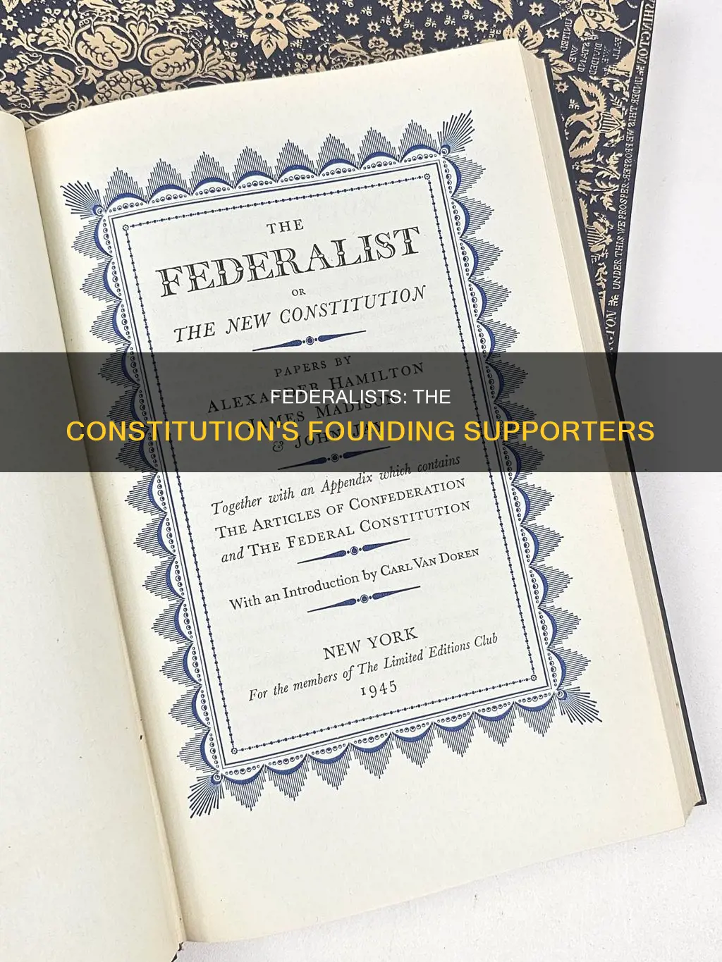 who are the people who supported ratification of the constitution