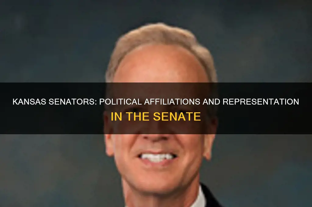 who are the senators from kansas and their political parties