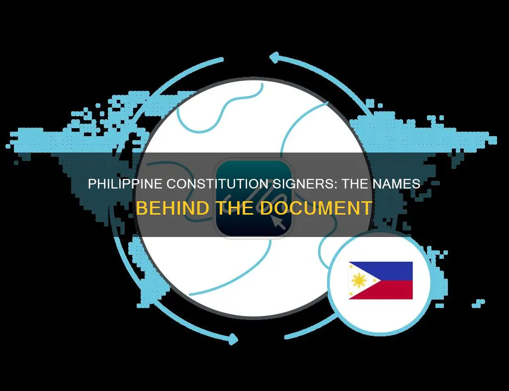 who are the signers of the philippines constitution
