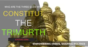 Hindu Trinity: Brahma, Vishnu, and Shiva