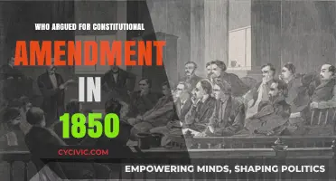 The Fight for Constitutional Amendment in 1850