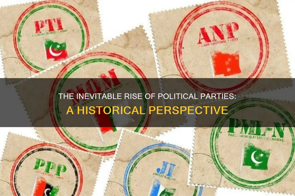 who believed political parties were inevitable