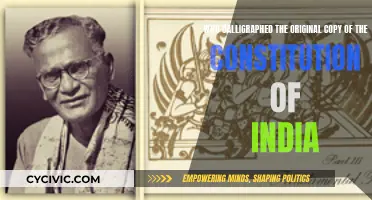 India's Constitution: The Original Calligrapher's Art