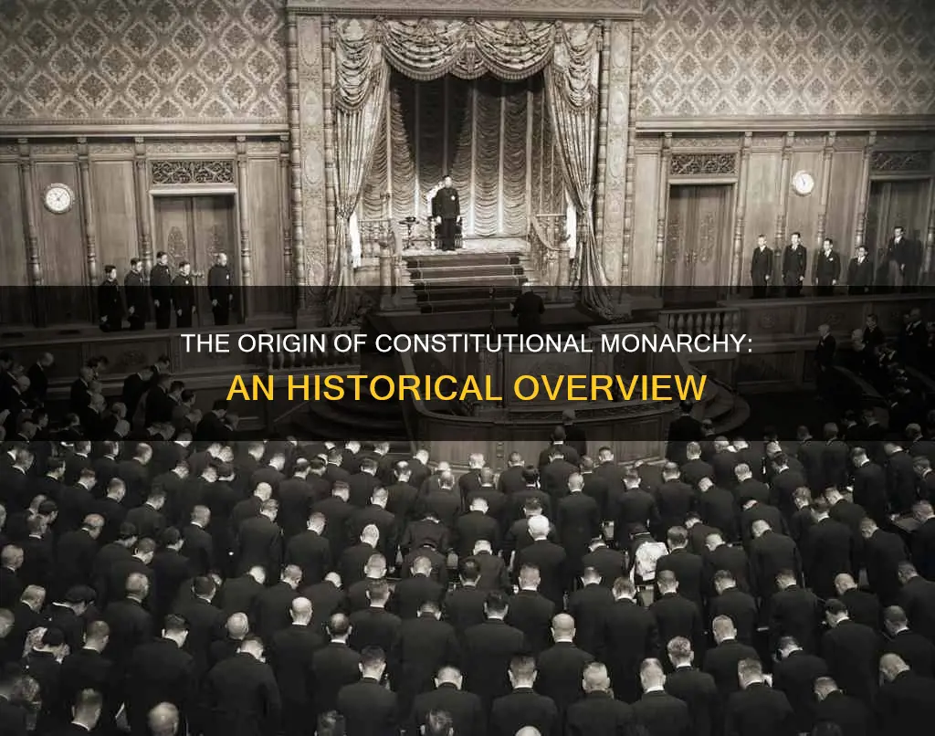 who came up with constitutional monarchy