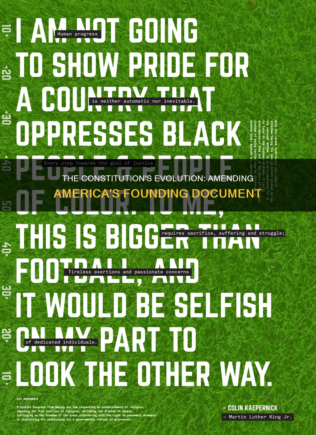 who came up with the idea of amending the constitution