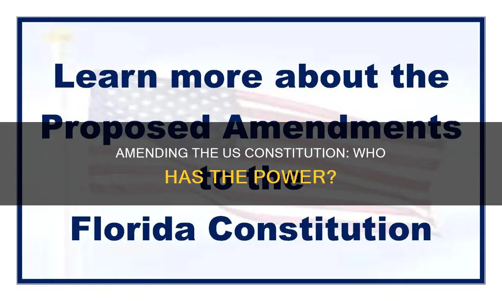 who can amend the constitution of usa